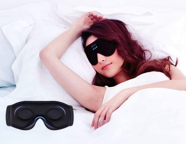 Lightimetunnel Bluetooth 3D Eye Mask Sleep Headphones
