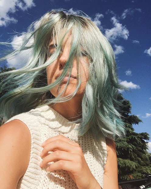aemilia madden blue hair