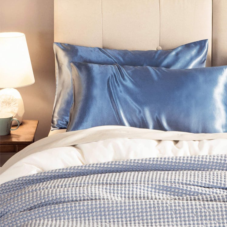 Bedsure Standard Size Satin Pillowcase (Set of 2)