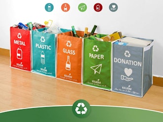 KELKIM Recycling Sorting Bags (6-Pack)