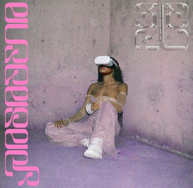 The single art for Tinashe's new single "Pasadena" featuring L.A. rapper Buddy.