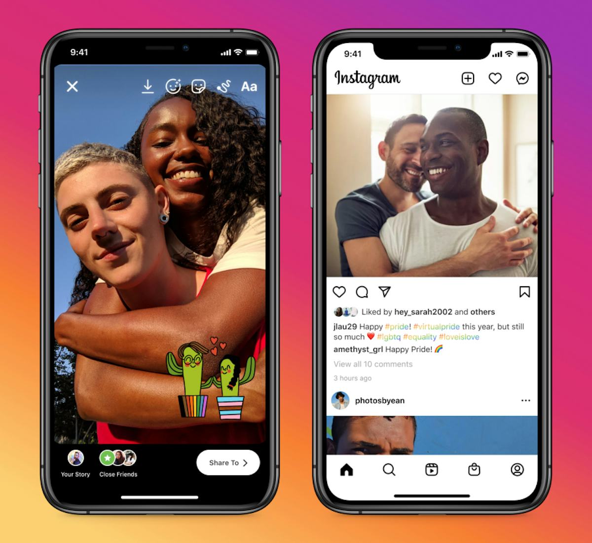 How To Get 21 Instagram Pride Features Like Rainbow Hashtags