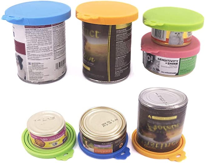 Comtim Pet Food Can Cover Silicone Can Lids