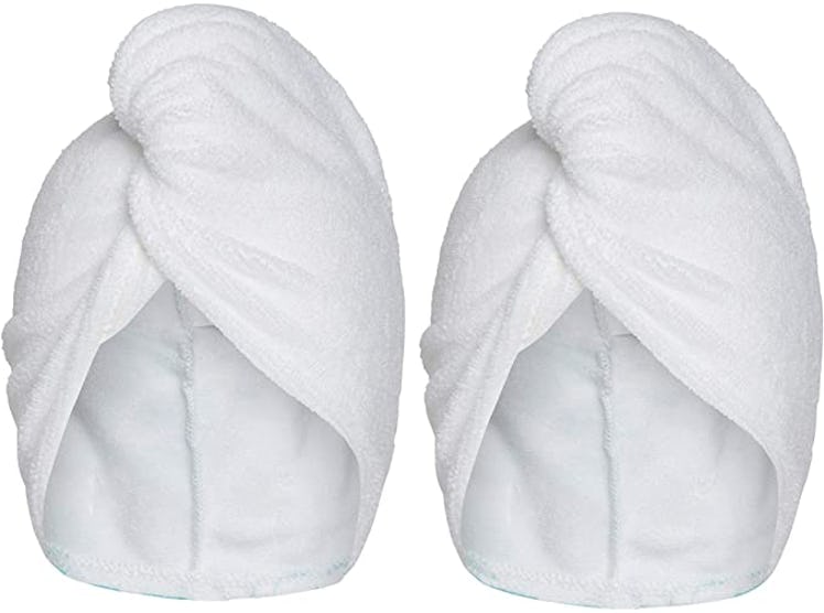 Turbie Twist Microfiber Hair Towel Wrap (2-Pack)
