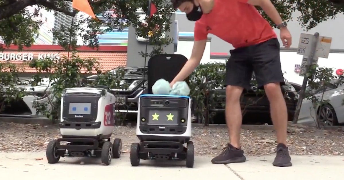 Prepare to start seeing delivery robots on the sidewalks of Miami