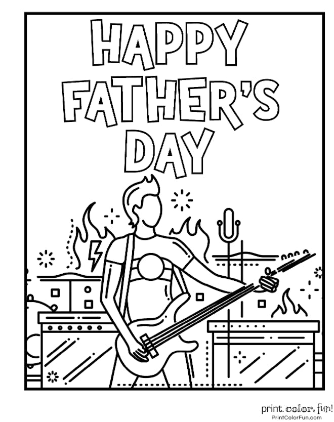 Happy Father's Day Musician