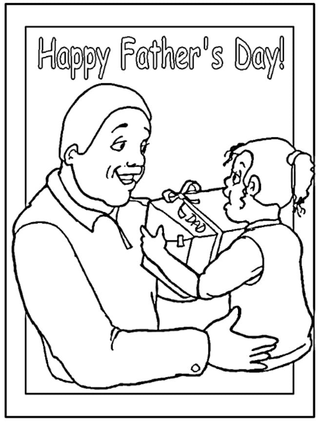 Father's Day Coloring Pages