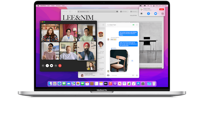 A picture of a MacBook Pro running macOS monterey. Apple. iOS. Laptop. Computers. Mac OS. Mac Monter...
