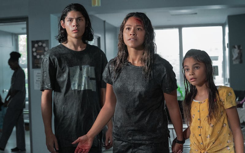 Gina Rodriguez stars in sci-fi thriller 'Awake,' arriving on Netflix this week.