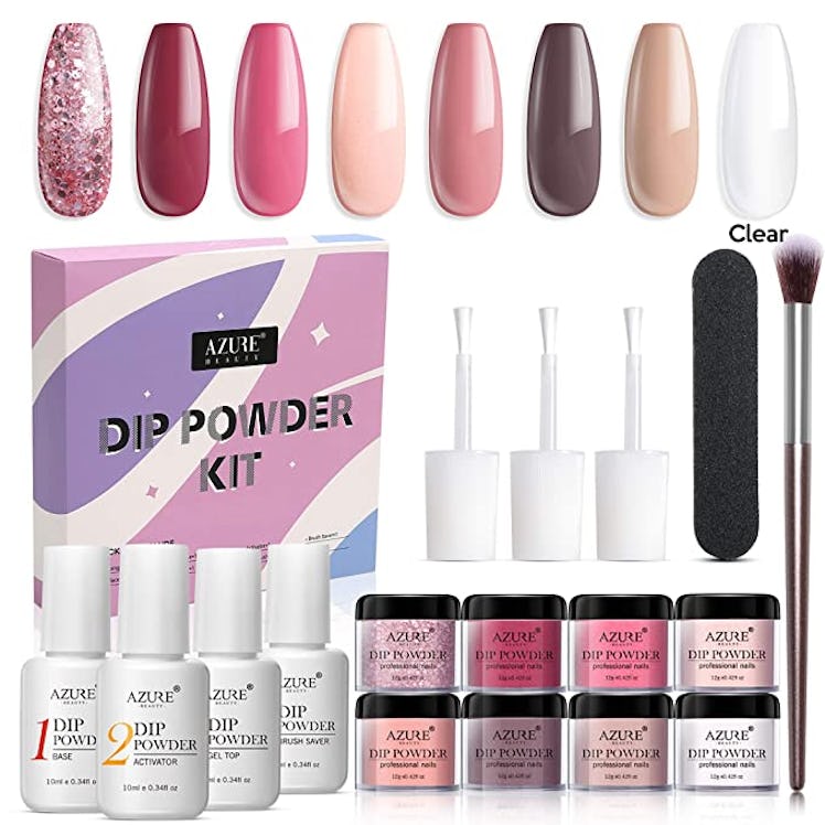 AZUREBEAUTY Dip Powder Nail Kit