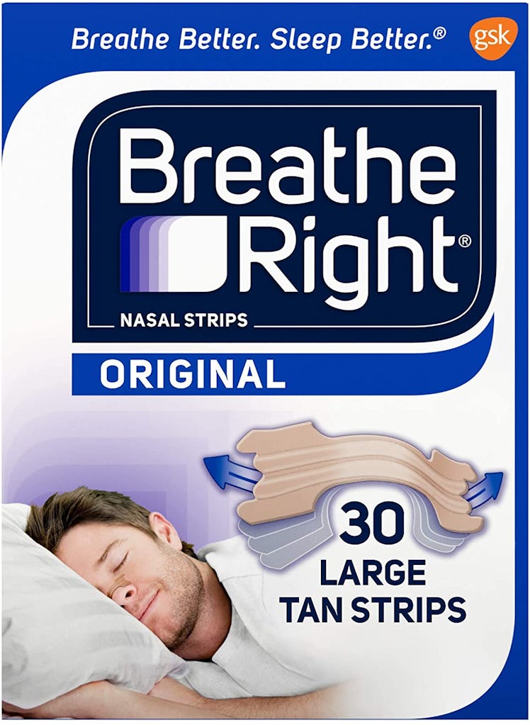 Breathe Right Original Tan Nasal Strips (30-Count)