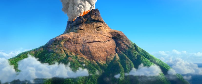 The animated short, 'Lava' is about two volcanoes that fall in love.