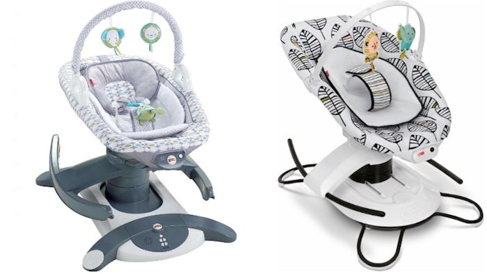 Fisher-Price has recalled its 4-in-1 Rock ’n Glide Soothers and 2-in-1 Soothe ‘n Play Gliders.