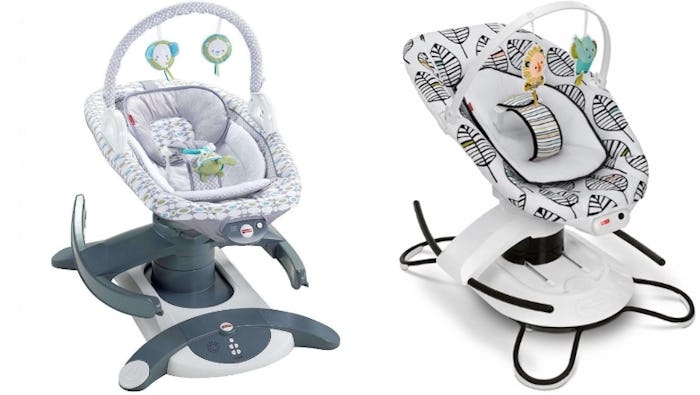 Fisher-Price has recalled its 4-in-1 Rock ’n Glide Soothers and 2-in-1 Soothe ‘n Play Gliders. 