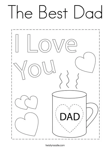 21 Happy Father's Day Coloring Pages You Can Print From Home
