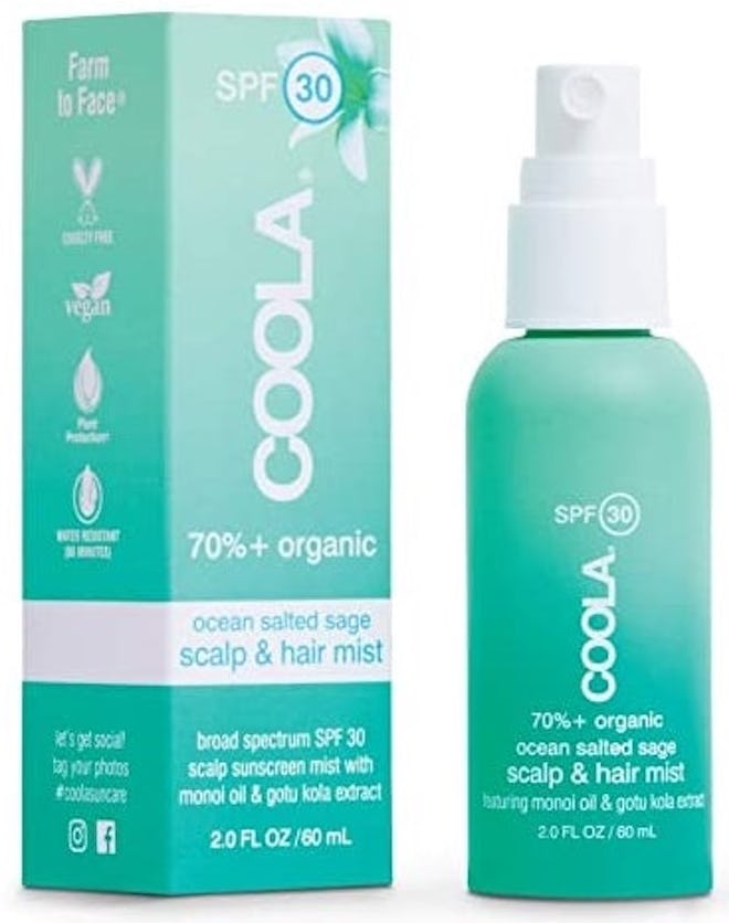 COOLA Organic Scalp Spray & Hair Sunscreen Mist