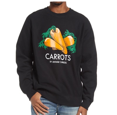 Carrots By Anwar Carrots Graphic Sweatshirt