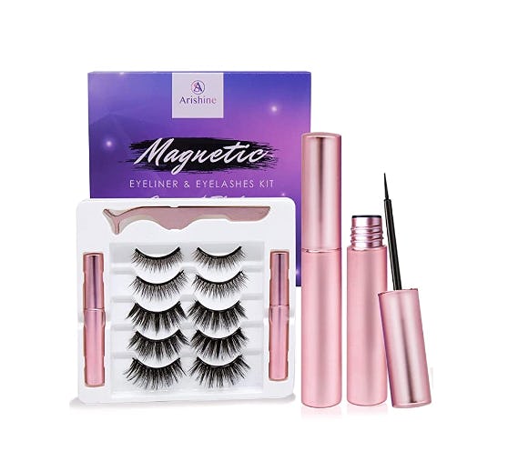 Arishine Magnetic Eyeliner and Lashes Kit