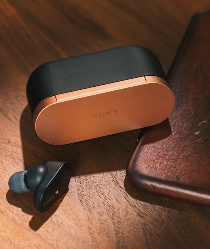 Sony WF-1000XM4 review: Comparison with XM3 wireless earbuds and charging case.