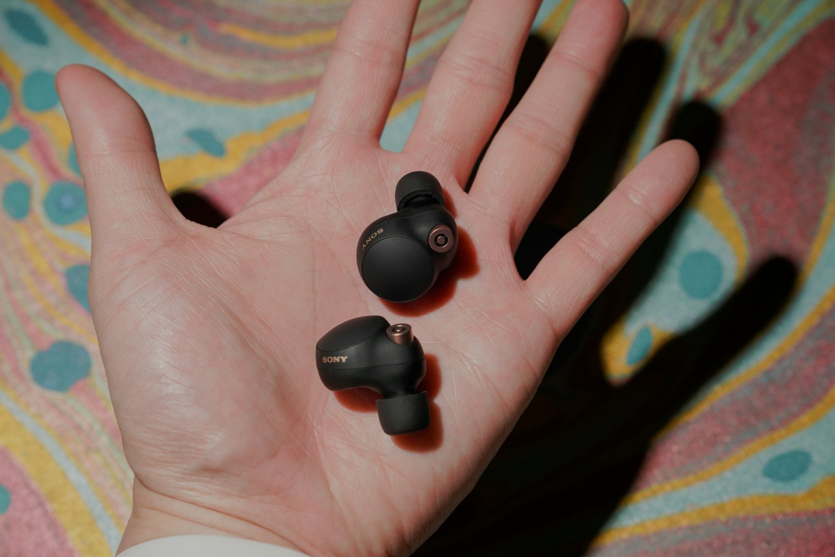 Sony WF-1000XM4 true wireless earbuds with active noise