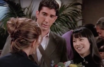 Rachel made a racist comment to Ross' girlfriend Julie in 'Friends'