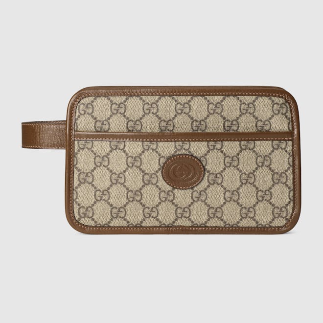 GG Travel Pouch with Interlocking G