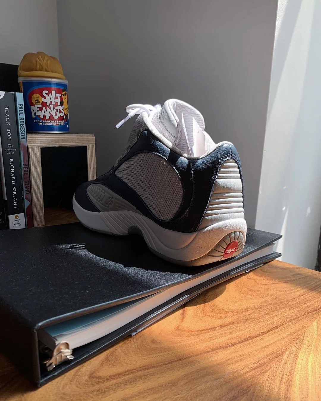 Reebok gives its 'Answer 4' basketball sneaker a Prada-inspired look