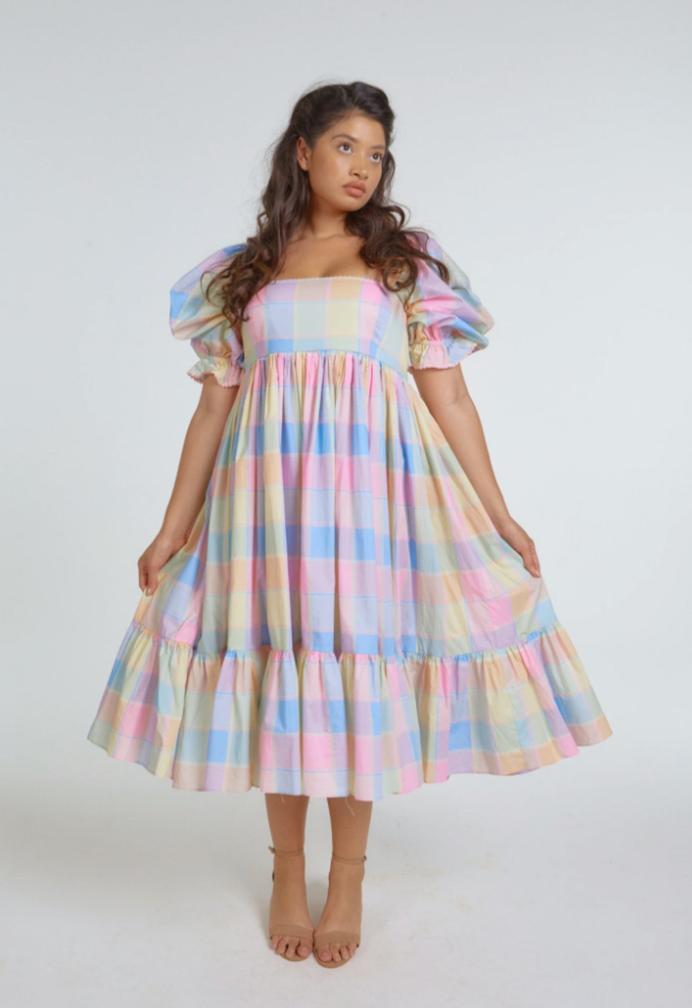 The Pub Garden French Puff Dress