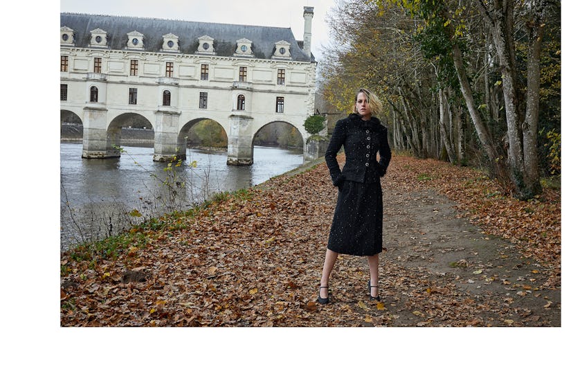 Kristen Stewart from Chanel's Le Château des Dames Métiers d’art 2020/2021 campaign.