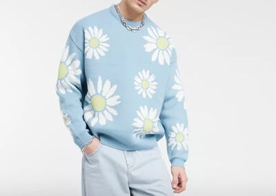 Pastel sweaters men hot sale