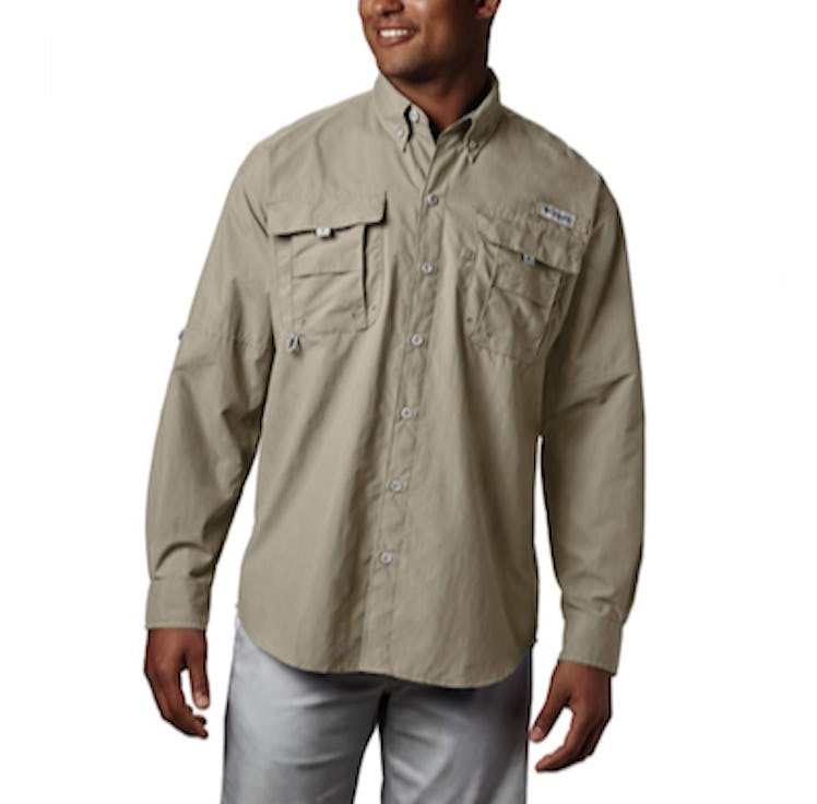 Long sleeve outdoors shirt for hot weather