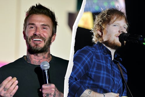 David Beckham & Ed Sheeran are teaming up for a TikTok Euros gig
