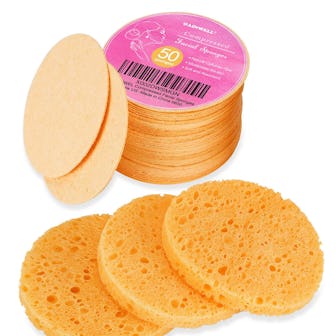 GAINWELL Cellulose Facial Sponges (50-Count)