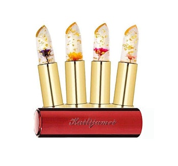KAILIJUMEI Moisturizer  Bright Flower Jelly lipsticks  (4-Pack)