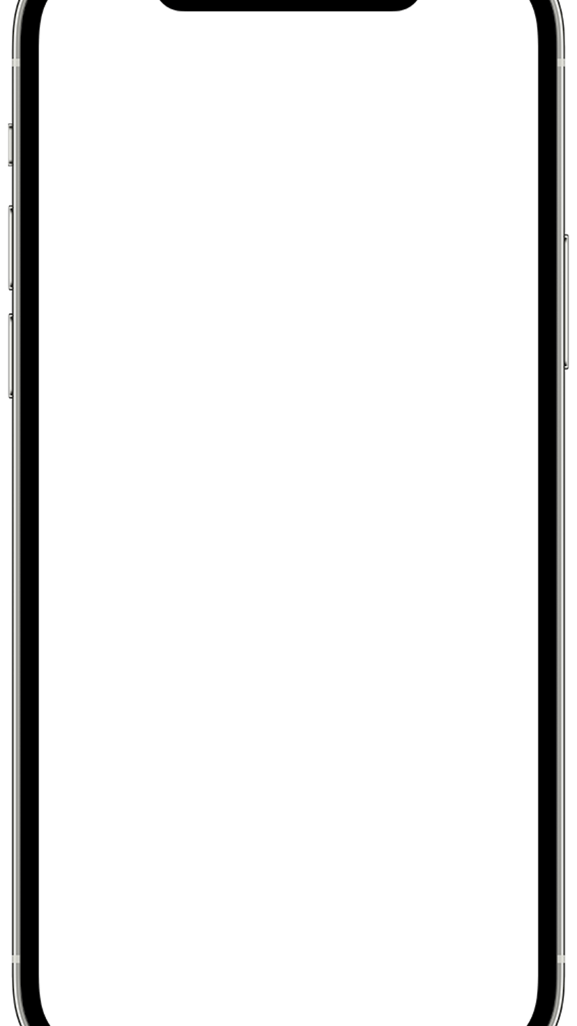 Frame of an iPhone 12. iOS 15. Mobile. Apple.