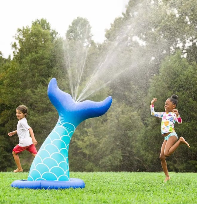 Inflatable Mermaid Tail Sprinkler
