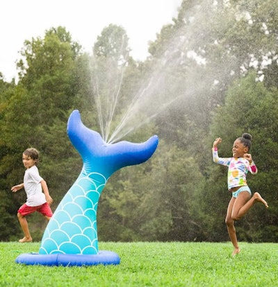 Inflatable Mermaid Tail Sprinkler