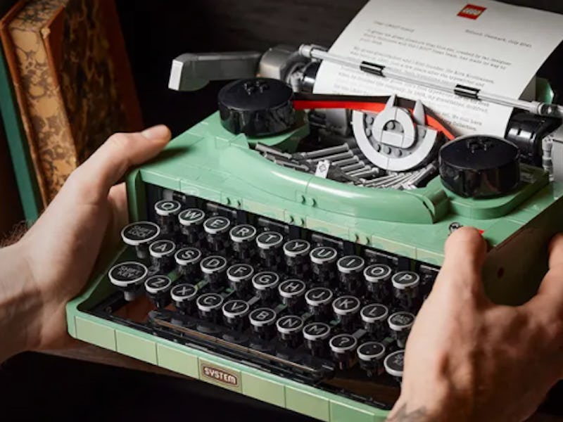 Lego's new Typewriter kit functions like a real typewriter, but there's no ink so you can't actually...