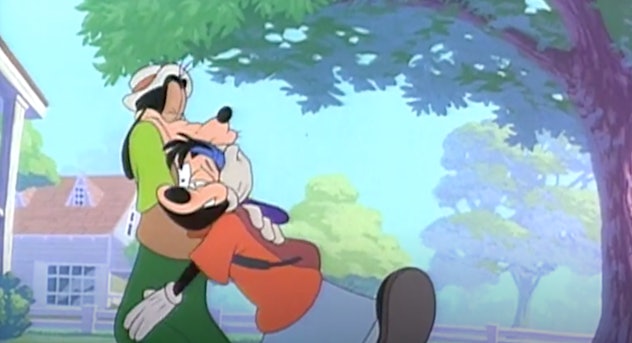 'A Goofy Movie' is about Goofy and his son, Max.