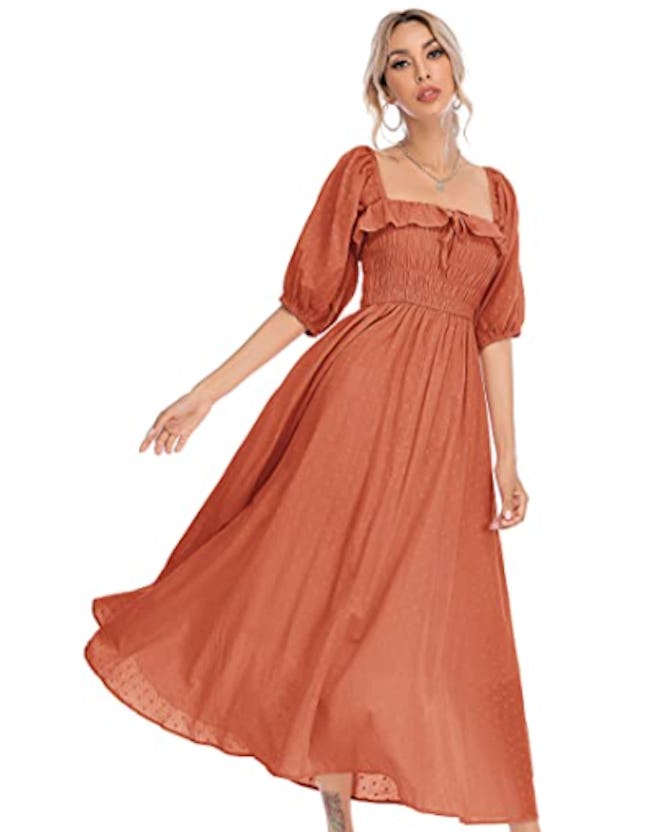 R.Vivimos Ruffled Vintage Dress