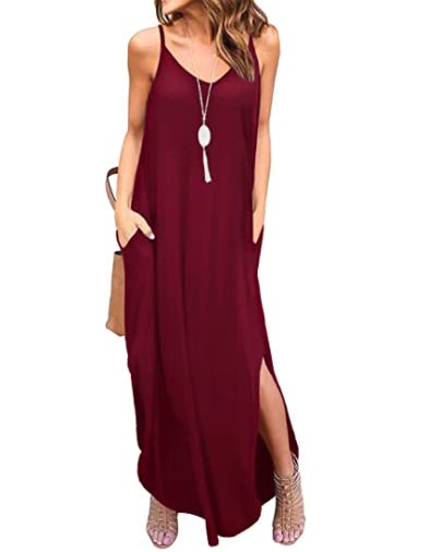 GRECERELLE Loose Maxi Dress