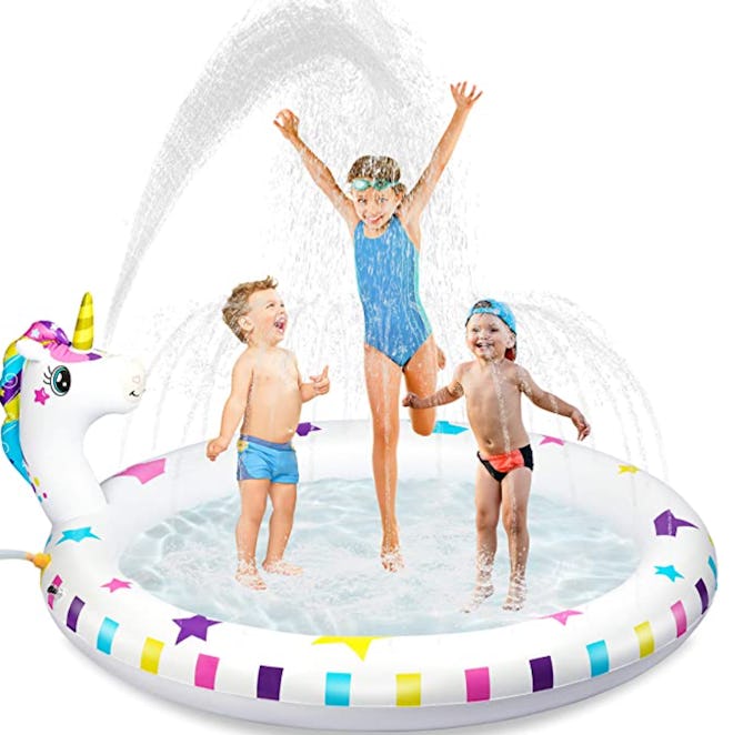 Hony Inflatable Sprinkler Pool
