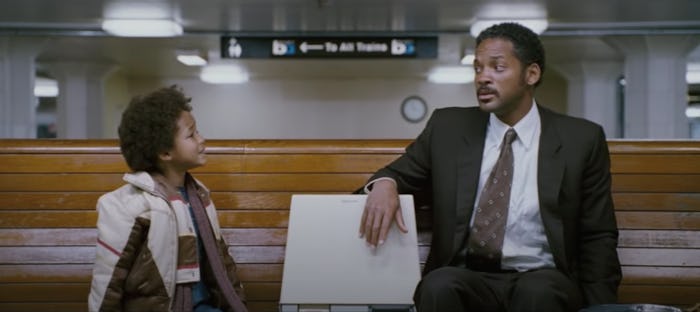 Father and son duo, Will and Jaden Smith play father and son on screen in 'The Pursuit of Happyness....