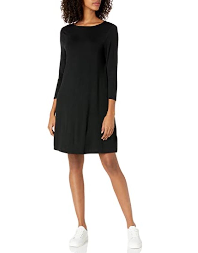 Amazon Essentials Boatneck Swing Dress