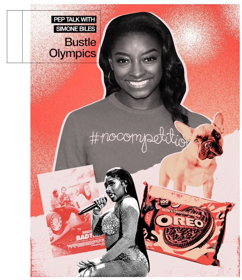 Simone Biles talks to Bustle about therapy, mental health, and her new boyfriend ahead of the Summer 2021 Olympics.