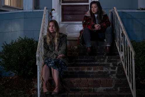 Annie Murphy and Mary Hollis Inboden in Kevin Can F**K Himself via AMC Press Site