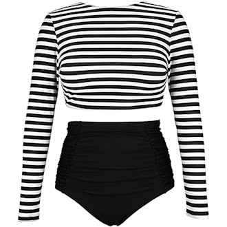 COCOSHIP Long Sleeve Swimsuit