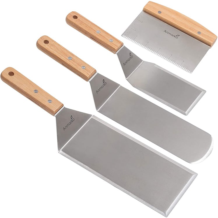 Anmarko Stainless Steel Spatula Set (4-Piece)