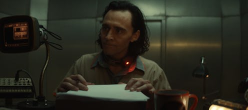 Tom Hiddleston stars in 'Loki,' the Disney+ series that is already full of MCU Easter eggs. Photo vi...