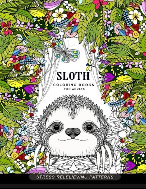Sloth Coloring Books for Adults